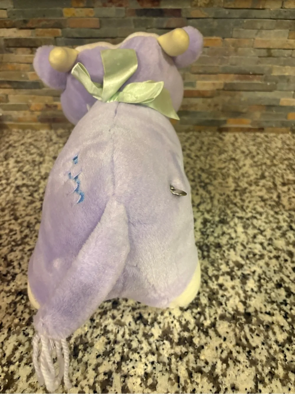 envy Lavender & Cream Plush Cow Stuffed Animal